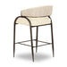 Tatum 2-Tone Performance Vegan Leather Counter Stool - Home And Beyond