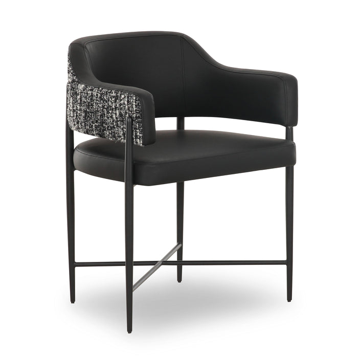 Sezanne 2-Tone Performance Vegan Leather Dining Chair - Home And Beyond