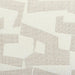 Sezanne Cream 2-Tone Performance Vegan Leather and Jacquard Dining Chair - Home And Beyond