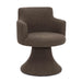 Jeffree Performance Boucle Swivel Dining Chair - Home And Beyond