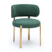 Margaret Green Performance Chenille Dining Chair - Home And Beyond
