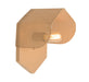 Mokhtar Tan Hexagon Wall Sconce - Home And Beyond