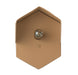 Mokhtar Tan Hexagon Wall Sconce - Home And Beyond