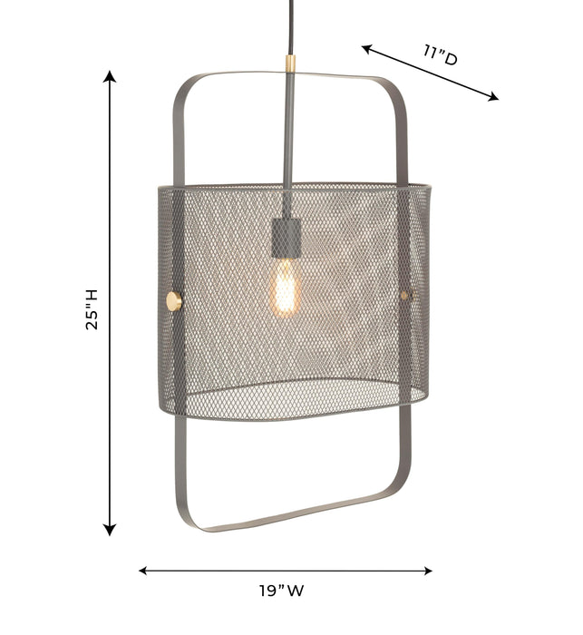 Klaus Large Grey Pendant 2 - Home And Beyond