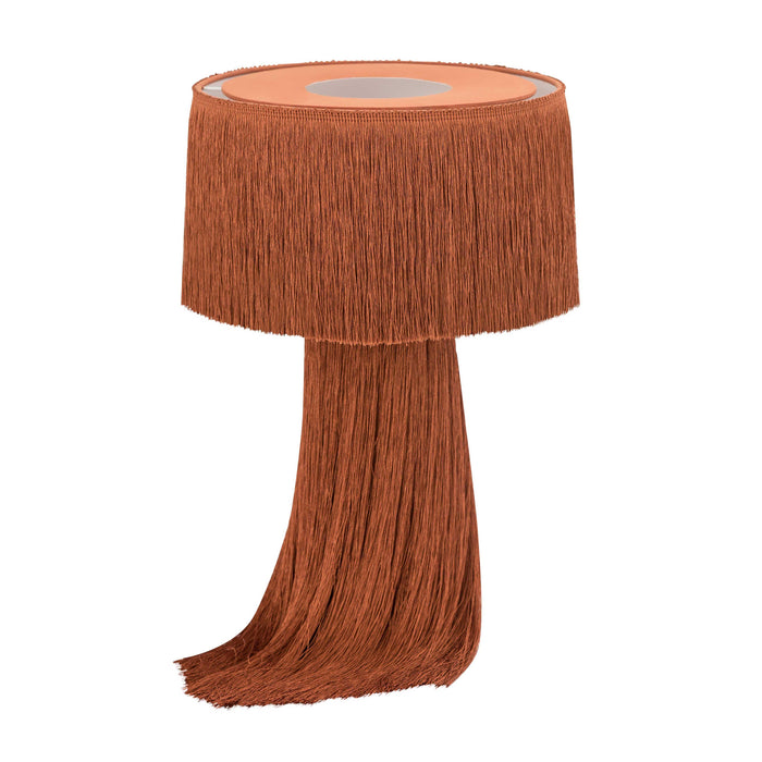 Atolla Brick Tassel Table Lamp - UK - Home And Beyond