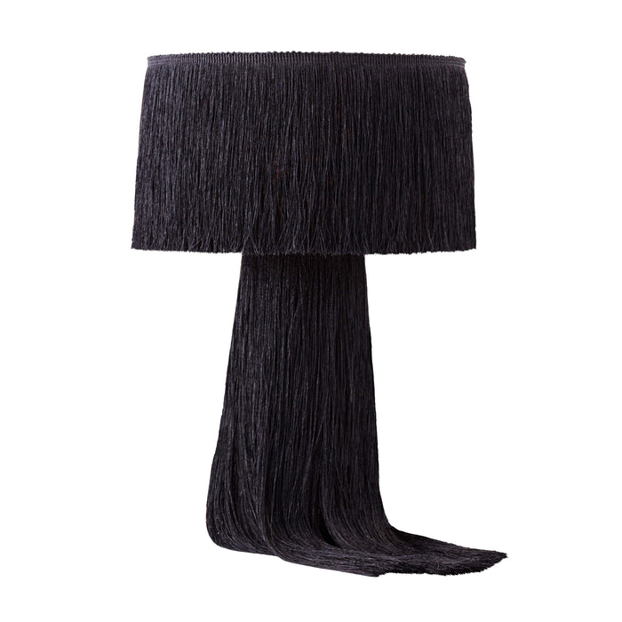 Atolla Black Tassel Table Lamp - UK - Home And Beyond