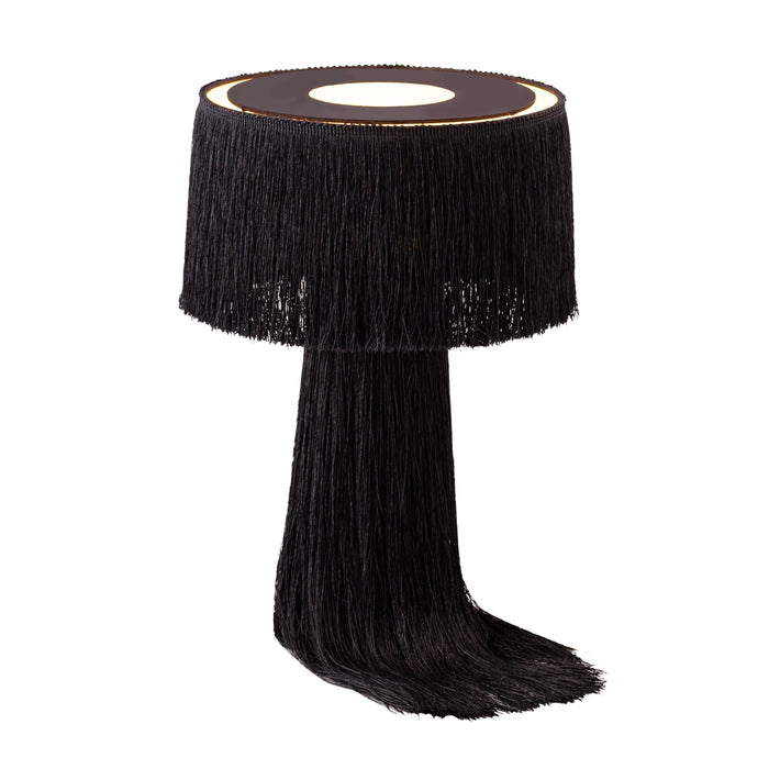 Atolla Black Tassel Table Lamp - UK - Home And Beyond