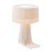 Atolla Cream Tassel Table Lamp - UK - Home And Beyond