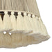 Helen White Cotton Tasseled Pendant Lamp 7 - Home And Beyond