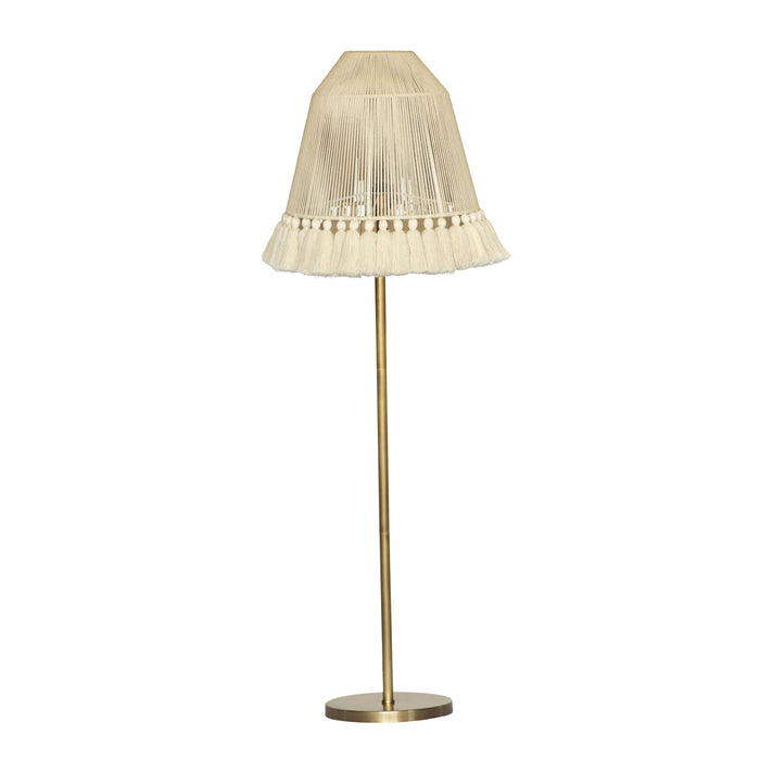 June White Tall Floor Lamp 9 - Home And Beyond