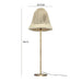 June White Tall Floor Lamp 9 - Home And Beyond
