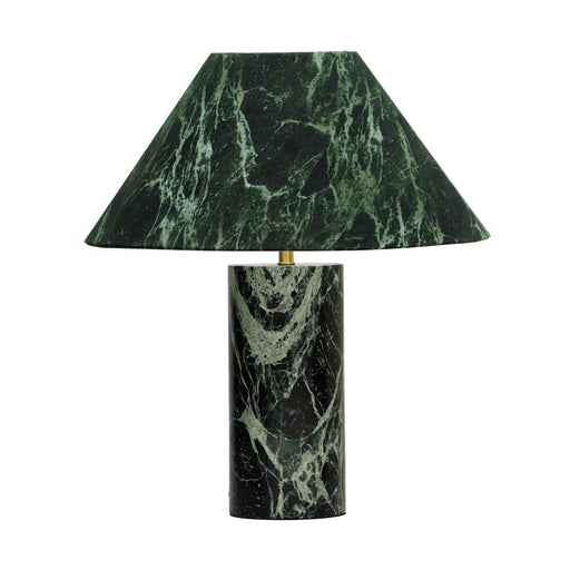 Mable Spider Green Marble Table Lamp - Home And Beyond