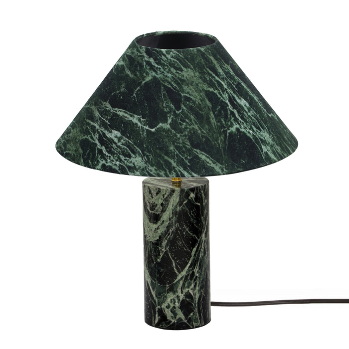Mable Spider Green Marble Table Lamp - Home And Beyond