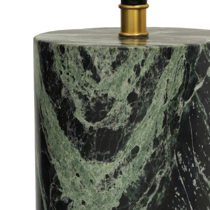 Mable Spider Green Marble Table Lamp - Home And Beyond