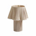 Corrine Beige Linen Table Lamp - Home And Beyond