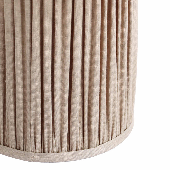 Corrine Beige Linen Table Lamp - Home And Beyond