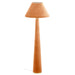 Graham Terracotta Velvet Floor Lamp - Home And Beyond