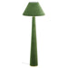 Graham Moss Green Velvet Floor Lamp - Home And Beyond
