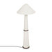 Faith White Boucle Floor Lamp - Home And Beyond