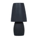 Porcini Blue Terracotta Table Lamp - Home And Beyond
