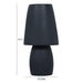 Porcini Blue Terracotta Table Lamp - Home And Beyond