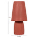 Porcini Red Terracotta Table Lamp - Home And Beyond