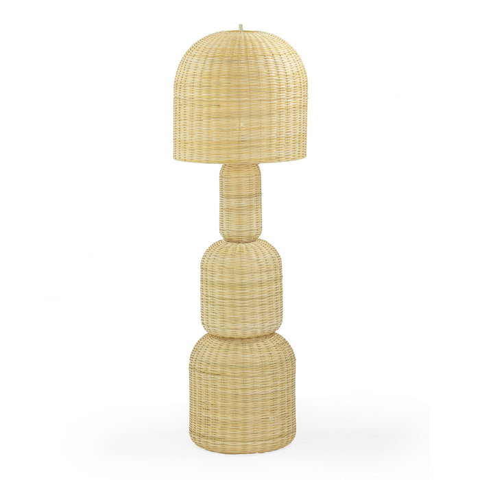 Kootu Natural Rattan Floor Lamp - Home And Beyond