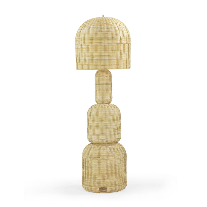 Kootu Natural Rattan Floor Lamp - Home And Beyond
