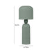 Shroom Green Metal Table Lamp - Home And Beyond