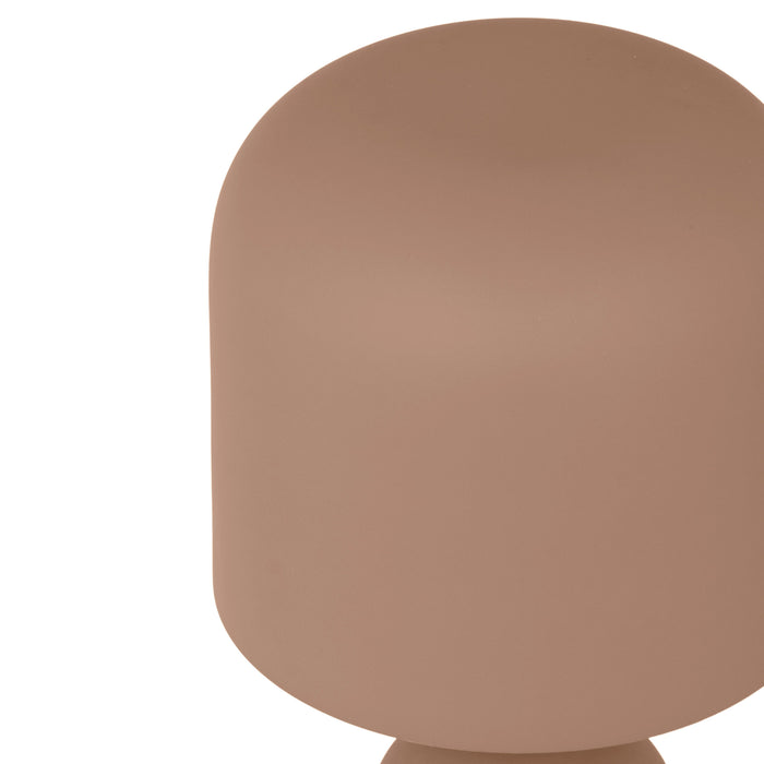 Shroom Terracotta Metal Table Lamp - Home And Beyond