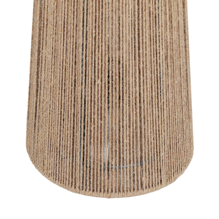 Marza Natural Jute 2-Bulb Floor Lamp - Home And Beyond