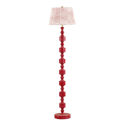 Peggy Pink Spotted Floor Lamp - Home And Beyond