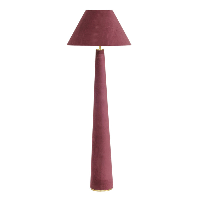 Graham Velvet Floor Lamp - Home And Beyond