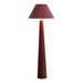 Graham Velvet Floor Lamp - Home And Beyond