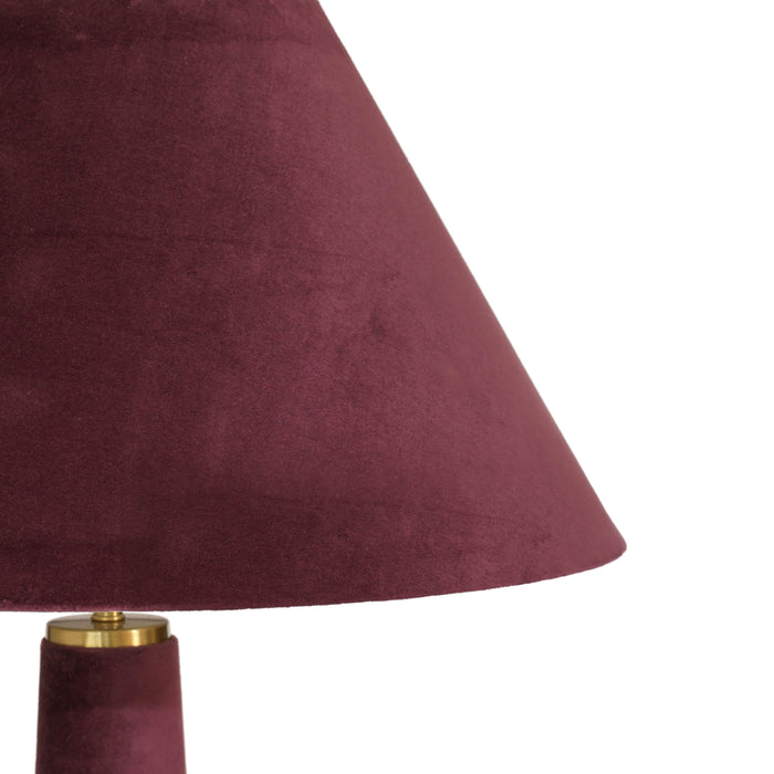 Graham Velvet Floor Lamp - Home And Beyond