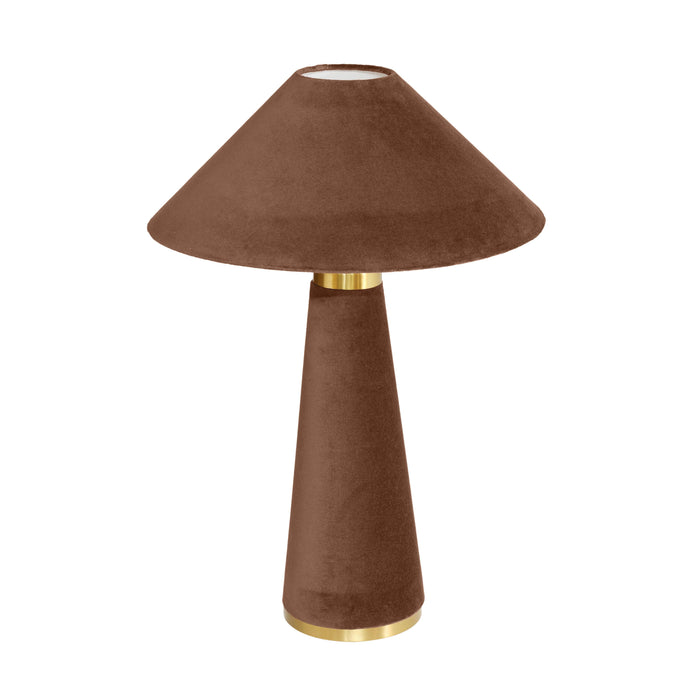 Graham Velvet Table Lamp - Home And Beyond