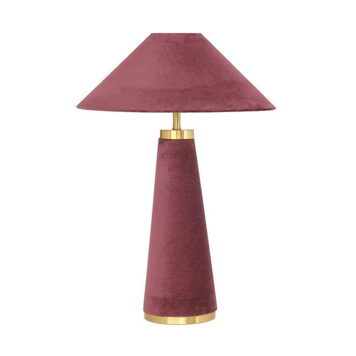 Graham Velvet Table Lamp - Home And Beyond