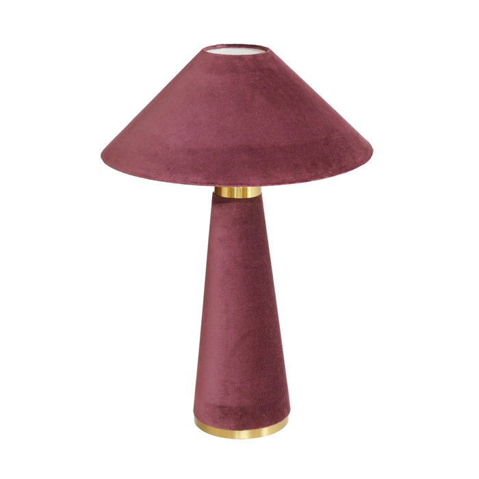 Graham Velvet Table Lamp - Home And Beyond