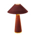 Graham Velvet Table Lamp - Home And Beyond