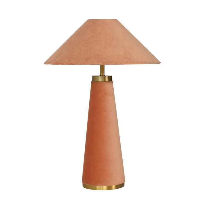 Graham Velvet Table Lamp - Home And Beyond