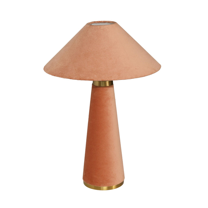 Graham Velvet Table Lamp - Home And Beyond