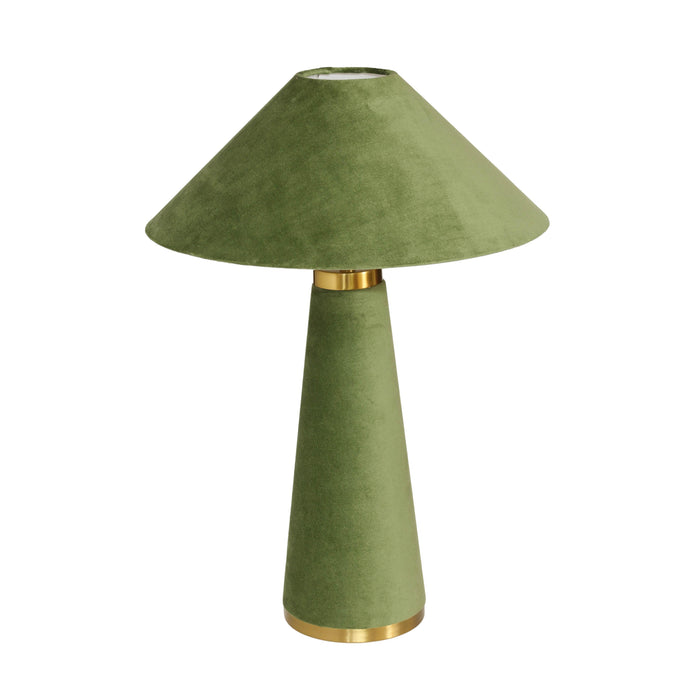 Graham Velvet Table Lamp - Home And Beyond