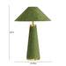 Graham Velvet Table Lamp - Home And Beyond