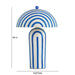 Maiori Striped Papier Mache Table Lamp - Home And Beyond
