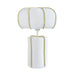 Looma Cotton Mache Table Lamp - Home And Beyond