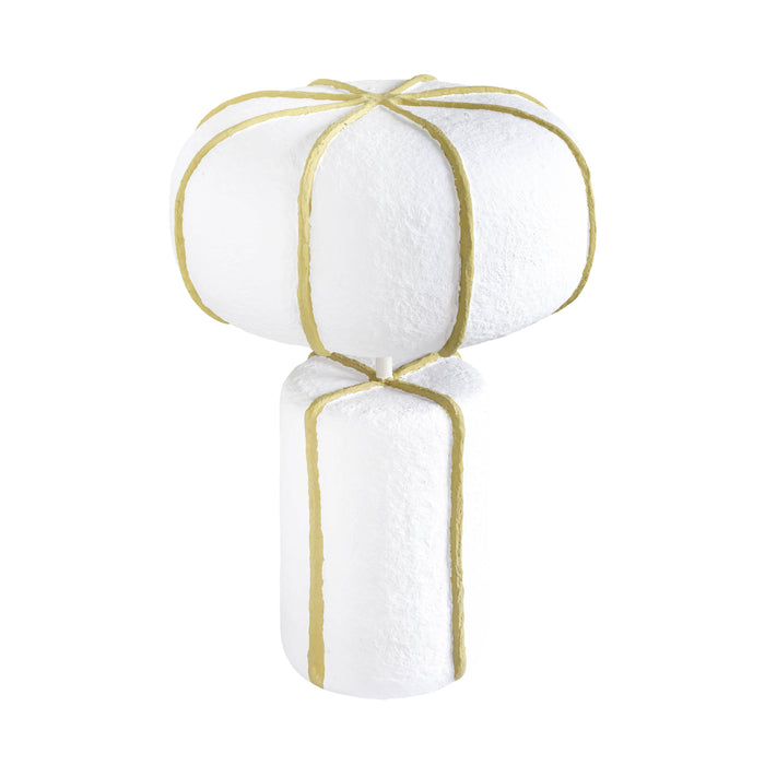 Looma Cotton Mache Table Lamp - Home And Beyond