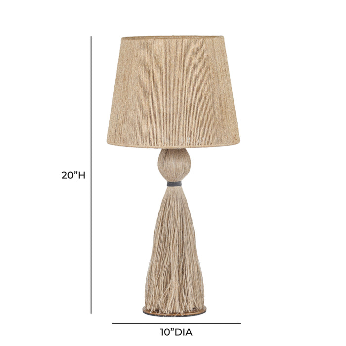 Samba Natural Jute Table Lamp - Home And Beyond