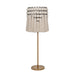 Tutu Cream Cotton Tasseled Floor Lamp - Home And Beyond
