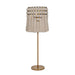 Tutu Cream Cotton Tasseled Floor Lamp - Home And Beyond