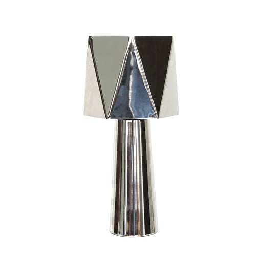Polished Nickel Table Lamp - Home And Beyond